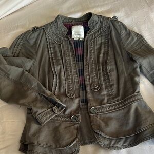 Elevenses Olive Utility Jacket